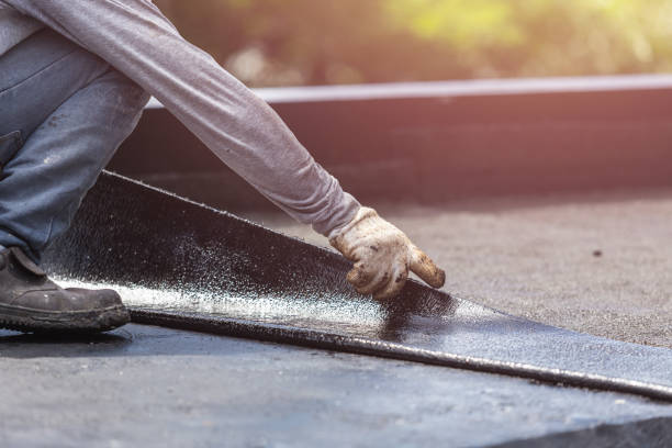 Professional Waterproofing technician working in Fremont, WI